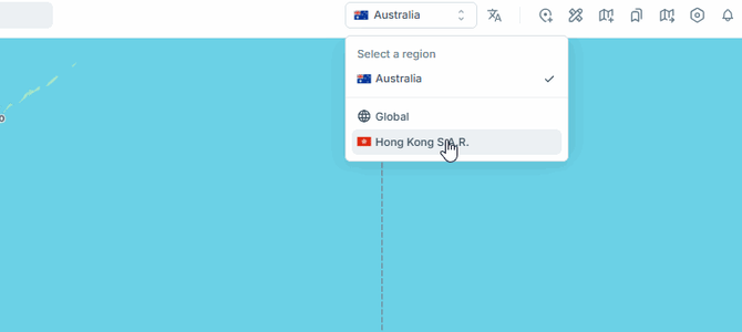 changing country