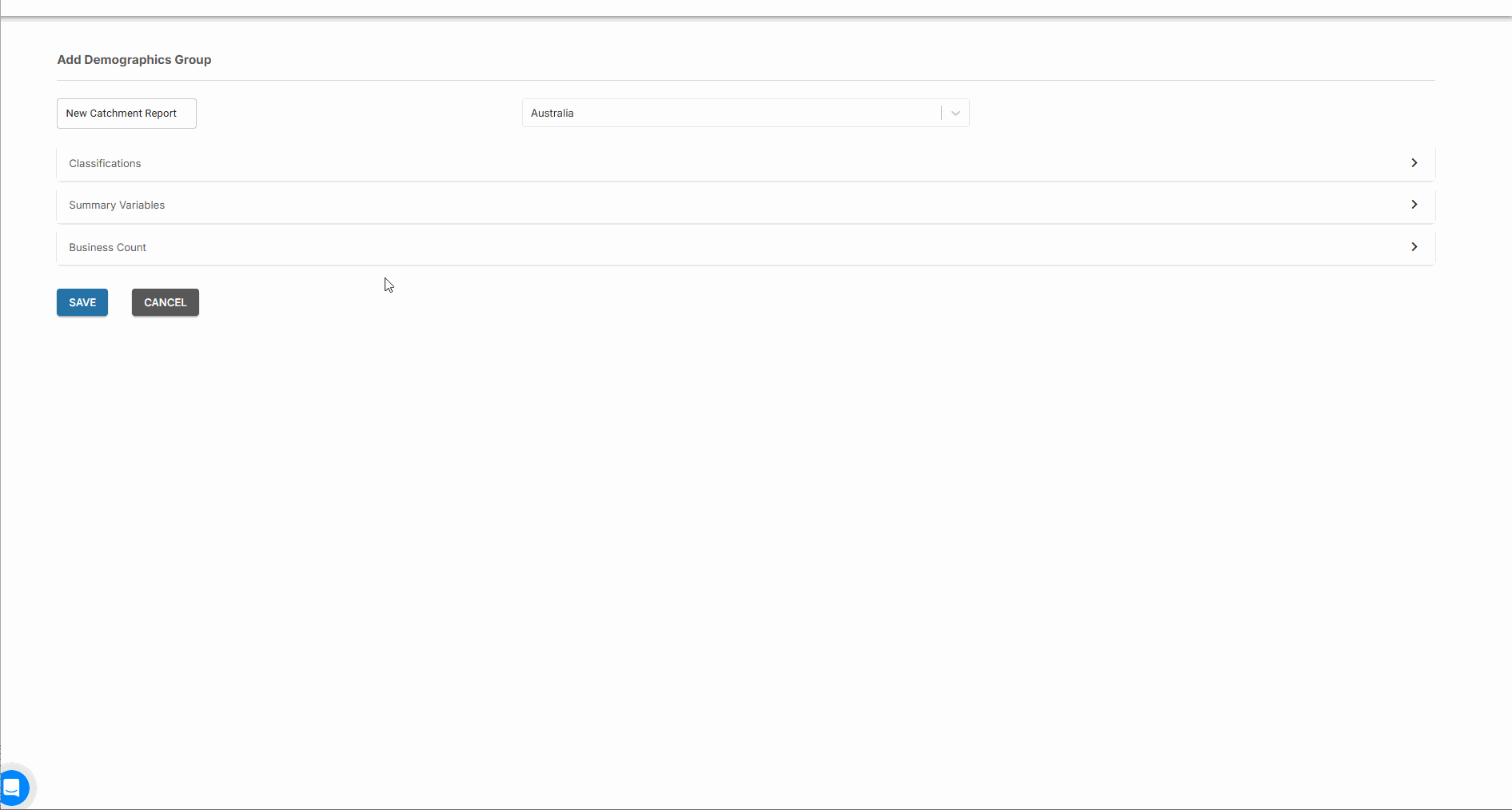 custom demo report