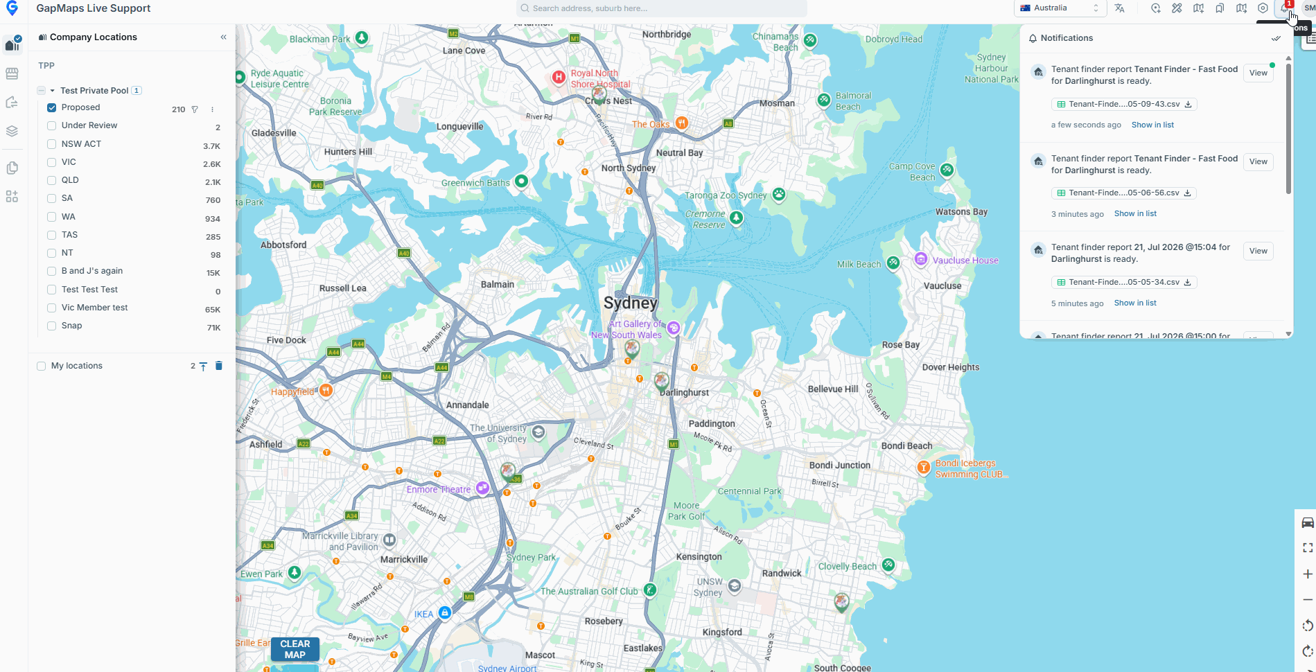 tenant finder - viewing