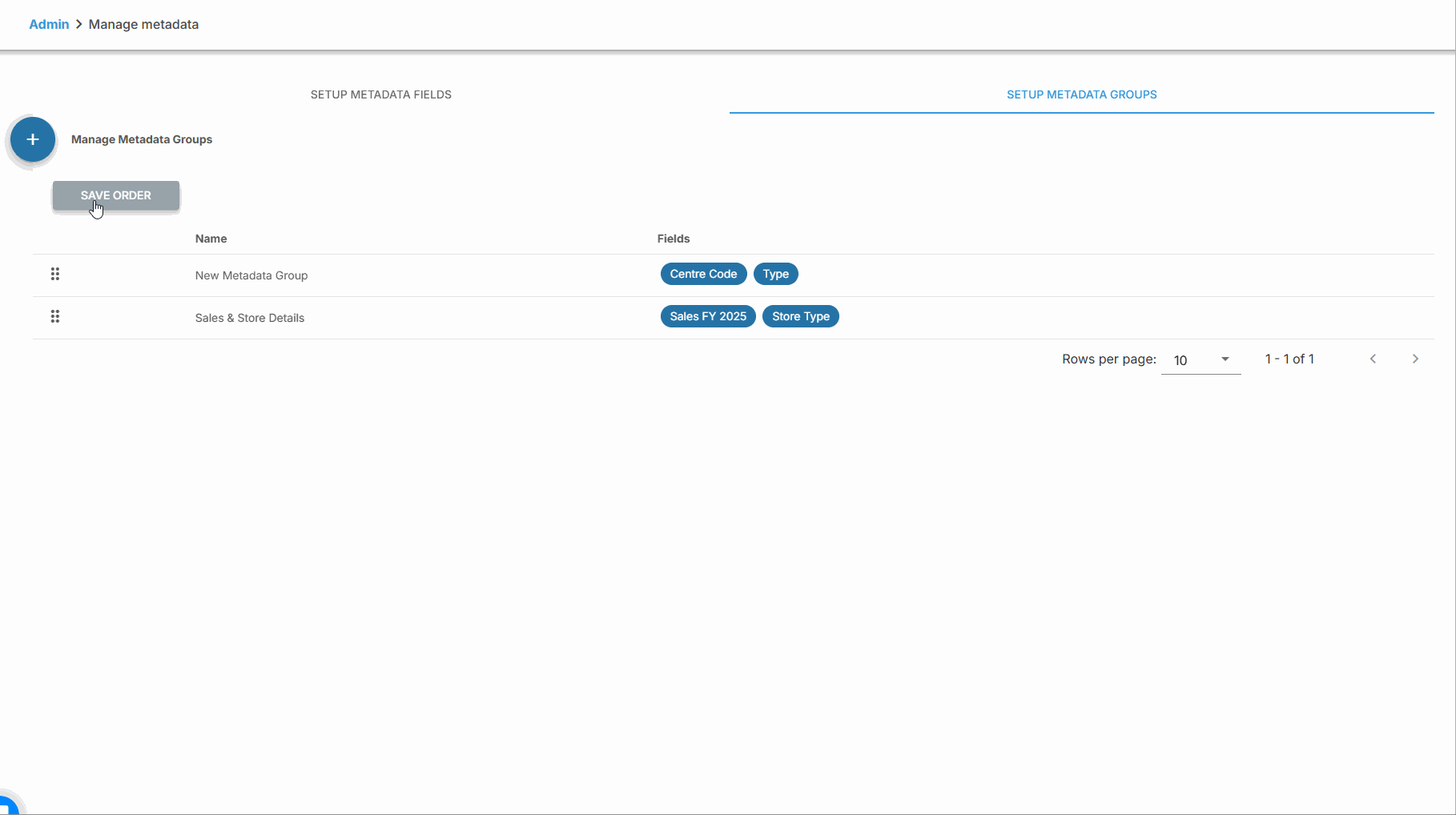 update order